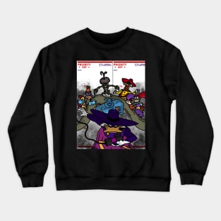 DarkWing Duck Graffiti Crewneck Sweatshirt